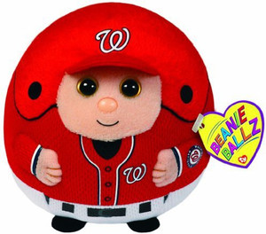 TY Beanie Ballz Mlb Washington Nationals Plush - 3.6 inch