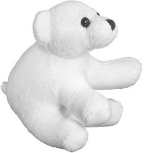 Wildlife Artists Stuffed Polar Bear Toy By Wild Life Artist - 2.3 inch