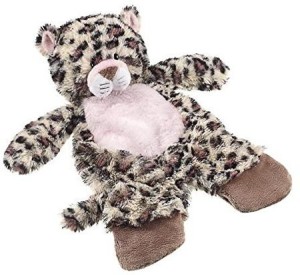 Ganz Leopard Flat-A-Pat Cozy Baby Blanket  - 3.5 inch