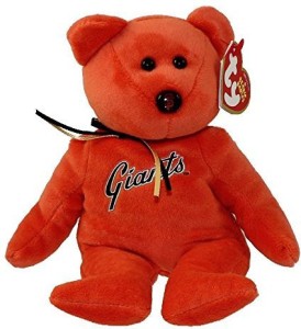 Ty San Francisco Giants Mlb Beanie Baby - Teddy Bear By (41706)  - 3 inch