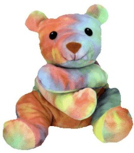 Pillow Pals Ty - Sherbet The Bear  - 3 inch