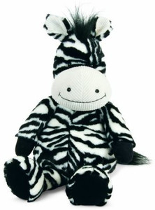 Manhattan Toy Chuckles Zebra - 7 inch