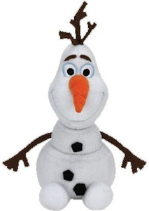 Ty Frozen Beanie Buddies Olaf The Snowman Medium Plush - 1.9 inch