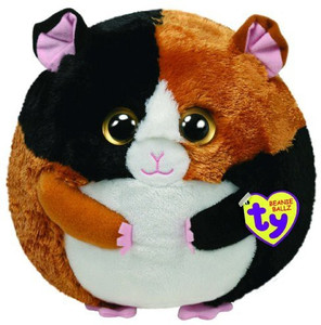 Ty Beanie Ballz Speedy The Guinea Pig Plush Soft Toy Medium - 8 inch
