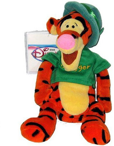 Disney Tigger St Patricks Day - Mini Bean Bag Plush - 9 inch