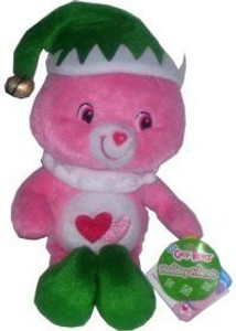 Care Bears Love A Lot Bear - Dressed Up Like An Elf! - 1.1 inch