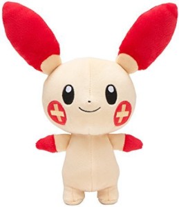 Pokemon Center 　Plusle Plush Doll  - 3.5 inch