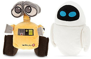 Pixar Animation Studios Character Wall�E And Eve Plush Toy Disney Baby Toy - 8 inch