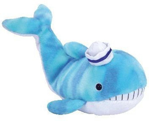 Ty Captain - Whale With Hat - 3 inch