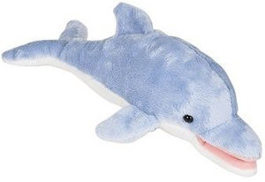 Pounce Pal Dolphin Plush Stuffed Animal - 1.7 inch