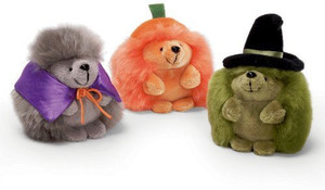 Gund Halloween Ganley Hedgehogs - Set Of 3 - 3 inch