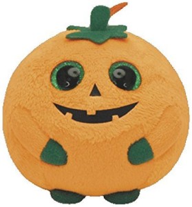 Ty Halloweenie Beanie Punkin - Pumpkin  - 2 inch
