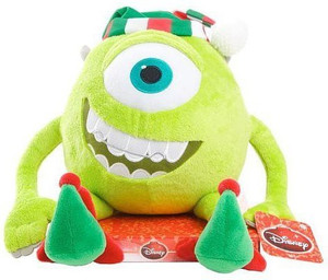 Disney Holiday Monsters U Plush - Mike - 8 inch