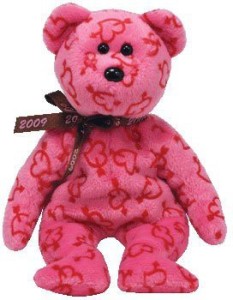 Ty Beanie Baby - Heartley The Valentine'S Bear (Hallmark Exclusive) [Toy]  - 3.2 inch