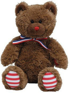 Ty Beanie Babies Uncle Sam - Bear - 2.1 inch