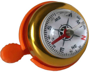 Adraxx Safety Bicycle Bike Ring Alarm Compass Bell Alloy & Plastic Bell