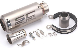 Sc project exhaust clearance for ninja 300