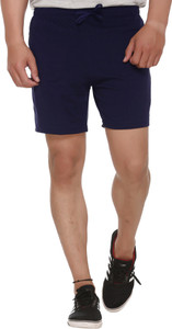 Shaun Solid Men's Dark Blue Basic Shorts