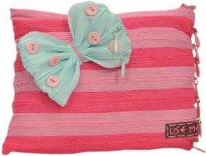 USE ME Use Me Hot pink, Baby Pink, light Blue Multi zipper Pouch for Women | Multiutility |Multicolor |Travel Kit | Cute Pencil Purse Cosmetic Bag