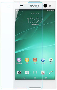 S-Model Tempered Glass Guard for Sony Xperia C