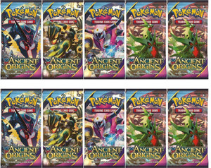 Switch Control Pokemon Cards Ancient Origins 10 Booster Packsmulticolor