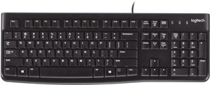 Logitech K120 Wired USB Laptop Keyboard