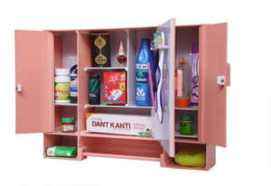 WINACO New Monalisa-2 Bathroom Cabinet Plastic Wall Shelf