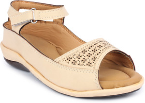 Doctor Soft Women Cream Wedges