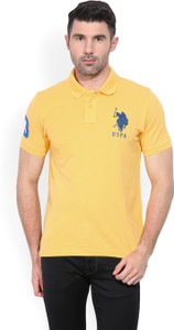 Uspa yellow t shop shirt