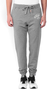 U S Polo Assn Solid Men S Grey Track Pants Best Price In India
