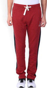 U S Polo Assn Solid Men S Red Track Pants Best Price In India