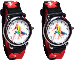 Fashion Gateway Spiderman Analog kids watch (packof2) Spiderman Analog Watch - For Boys & Girls