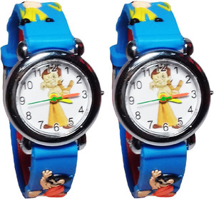 Fashion Gateway Chota Bheem Analog kids watch (packof2) Chota Bheem Analog Watch - For Boys & Girls