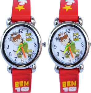 Fashion Gateway Ben10 Analog kids watch (packof2) Ben10 Analog Watch - For Boys & Girls