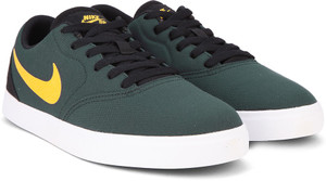 nike shoes with gold check