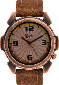 cavalli CW275 Coffee Casual Designer Analog Watch - For Men