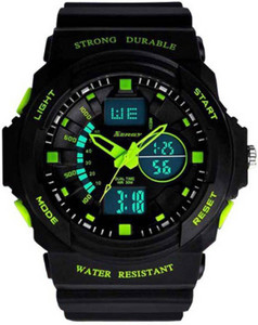 Xergy Peacemaker Series , water resistant , Alarm , Stopwatch , LED Light , Dual time Analog-Digital Watch - For Men