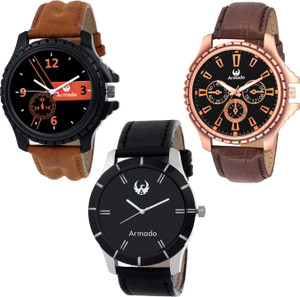 Armado AR-618193 Gents Superior Combo Modish Analog Watch - For Men