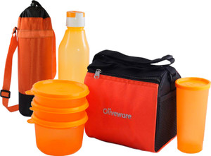 Oliveware Quick Carry Plus Combo 4 Containers Lunch Box
