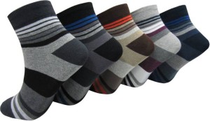 Tahiro Men & Women Self Design Ankle Length Socks