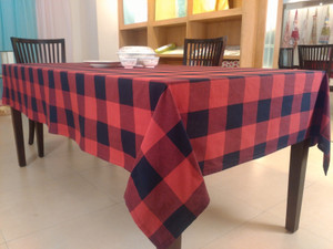 Home Matters Checkered 6 Seater Table Cover