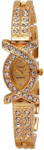 shree Gilrs Watches Gold Dial Analog Watch  - For Girls