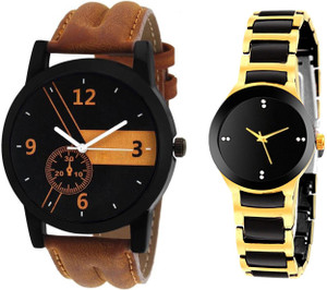 Rage Enterprise New Stylish Couple 01RE007 Analog Watch - For Boys & Girls
