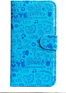 Mystry Box Flip Cover for Sony Xperia E3