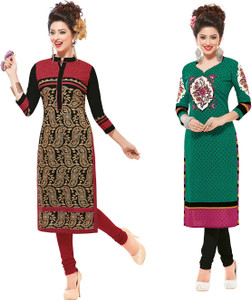 Giftsnfriends Cotton Printed Dress/Top Material
