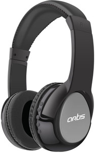 Artis BH200M Bluetooth Headphone . / FM Radio / Micro SD card Reader (Grey) Wireless Bluetooth Gaming Headset With Mic