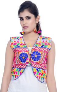 Banjara India Sleeveless Embroidered Women's Jacket
