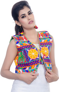 Banjara India Sleeveless Embroidered Women's Jacket