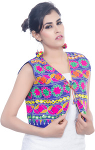Banjara India Sleeveless Embroidered Women's Jacket