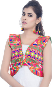 Banjara India Sleeveless Embroidered Women's Jacket